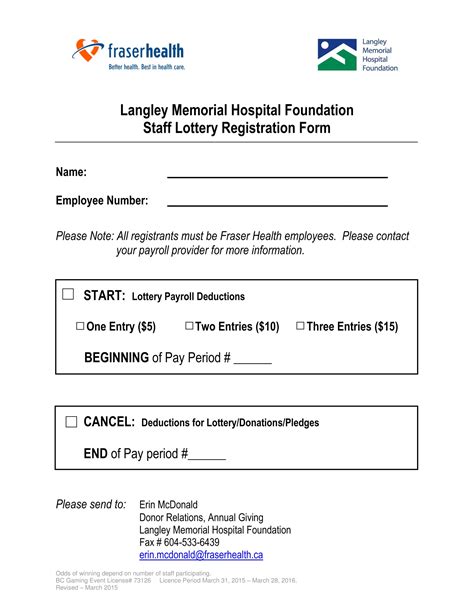 toronto hospital lottery|Order Form .